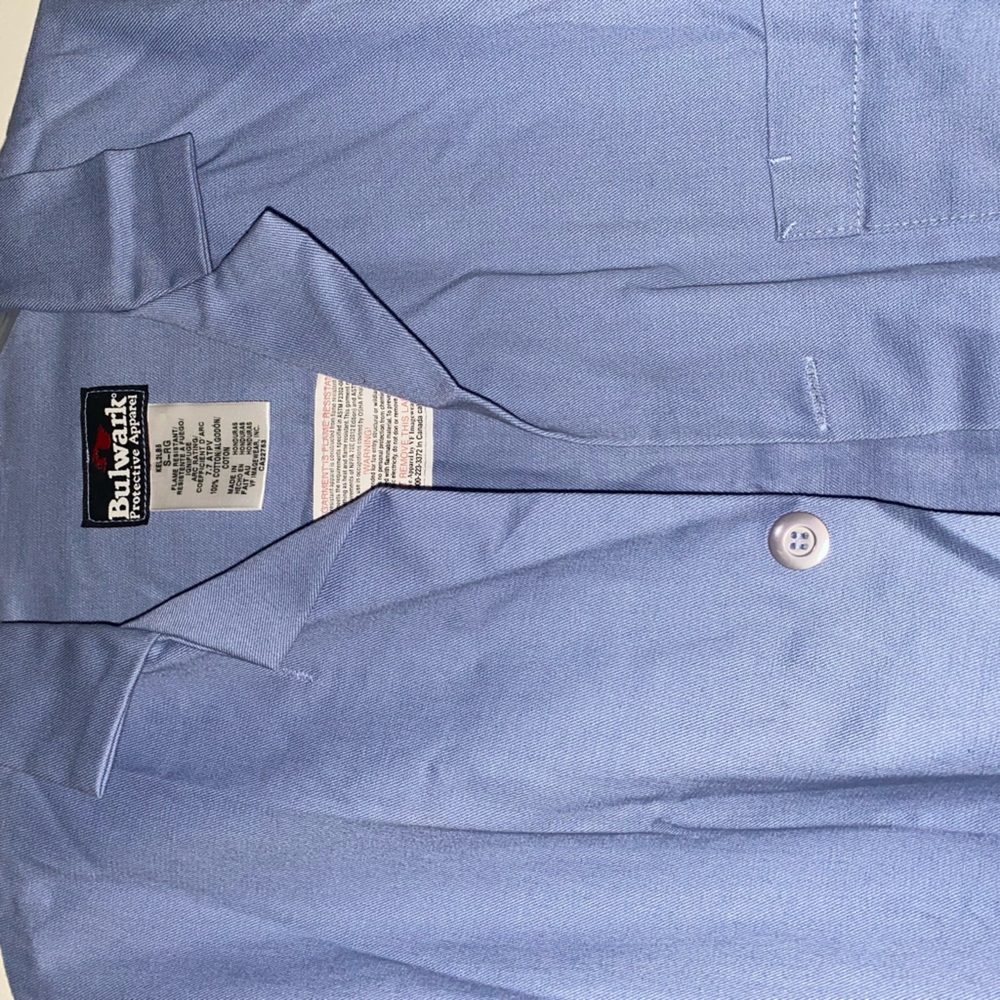 Lab coat blue